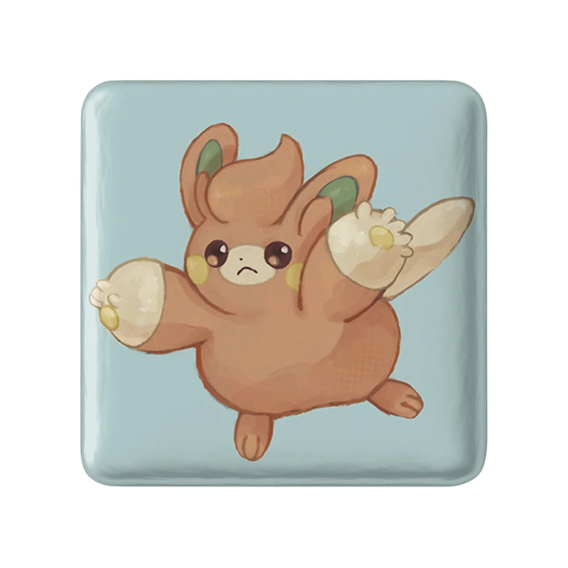 مگنت خندالو طرح بازی پوکمون (pokemon) مدل مربعی کد 32712