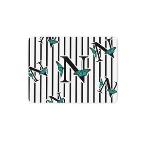 ماوس پد ترمه طراحان ایده مدل حرف N پروانه ای کد cfp3016