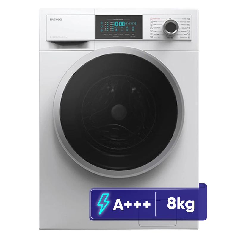 ماشین لباسشویی 8 کیلوگرم اتوماتیک دوو مدل LM-840S