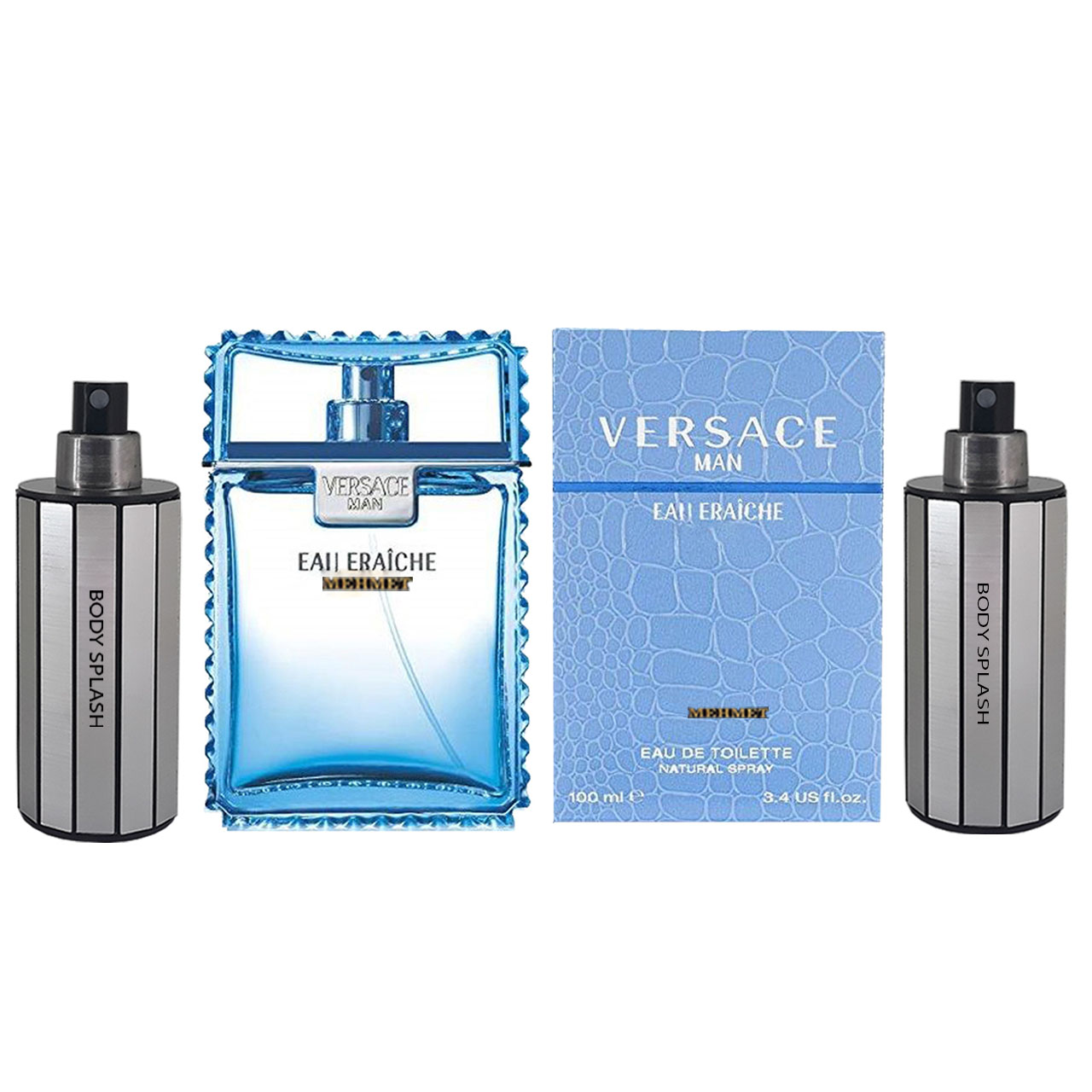 ست ادو پرفیوم مردانه مهمت مدل Versace Man Eau Fraiche حجم 100 میلی لیتر