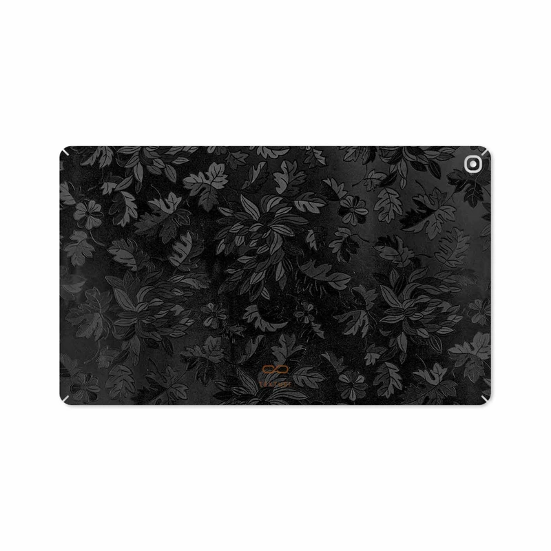 برچسب پوششی ماهوت مدل Black-Wildflower مناسب برای تبلت سامسونگ Galaxy Tab A 10.1 2019 T515