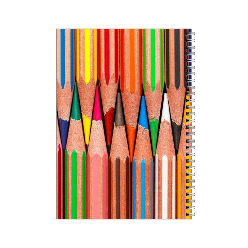 دفتر مشق 50 برگ بامبیلیپ طرح مداد رنگی های تیز کد 8084063