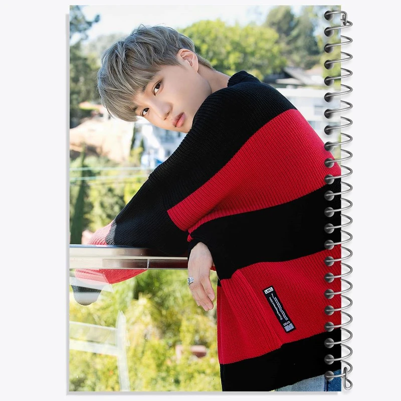 دفتر لیست خرید 50 برگ خندالو طرح کای گروه اکسو EXO کد 13396