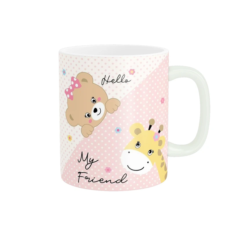 ماگ پاد آفرین طرح کارتونی کد 5327