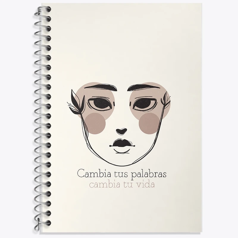 دفتر زبان 50 برگ خندالو مدل سه خط طرح انگیزشی کد F660