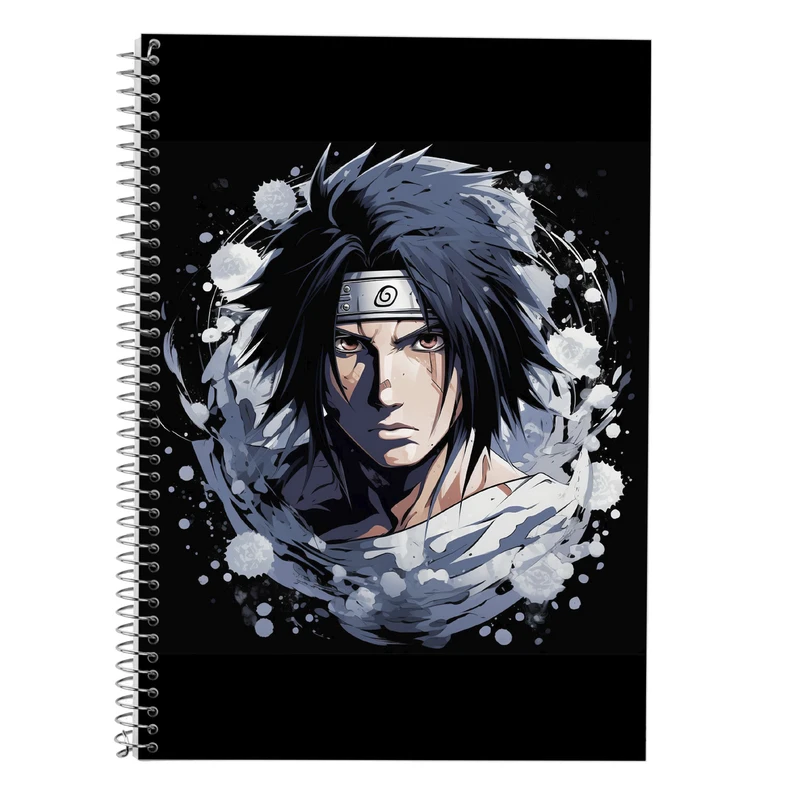 دفتر زبان 50 برگ مدوپد مدل دوخط طرح Naroto کد DF11254