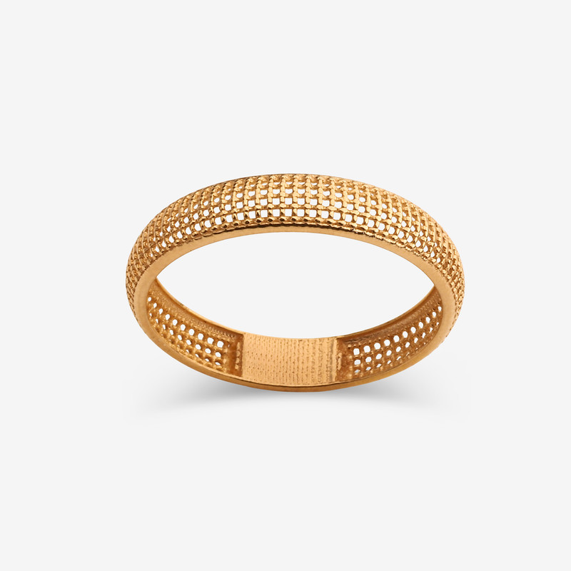 انگشتر طلا 18 عیار زنانه میو گلد مدل DG-R107 سایز 56