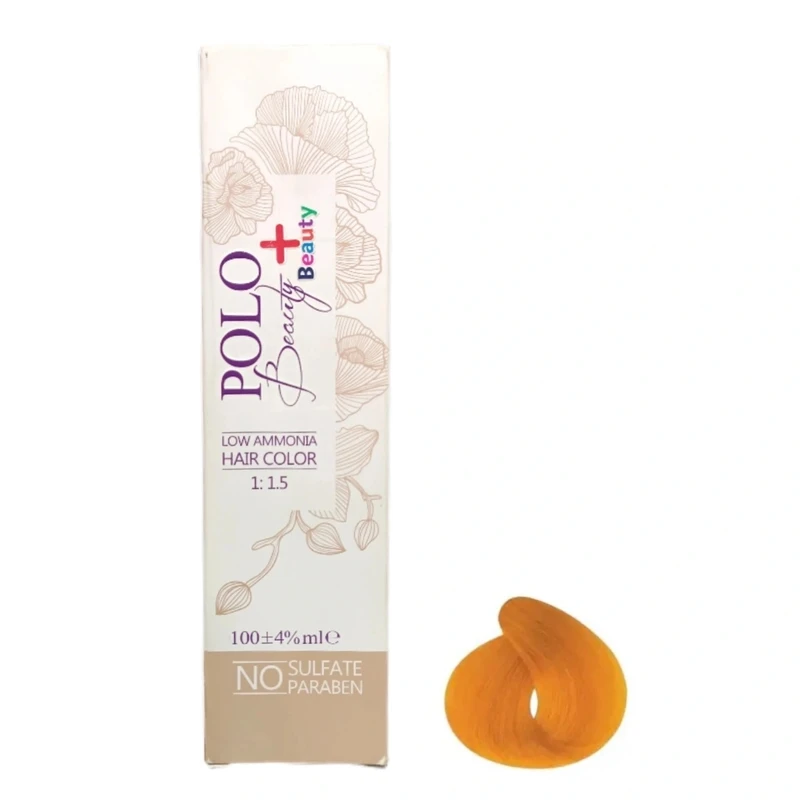 رنگ مو پلو بیوتی شماره E16.0.55 مدل پلاس بیوتی حجم 100میلی لیتر رنگ طلایی