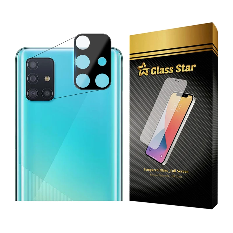  محافظ لنز دوربین گلس استار مدل LENSFS مناسب برای گوشی موبایل سامسونگ Galaxy A71 4G / A71 5G
