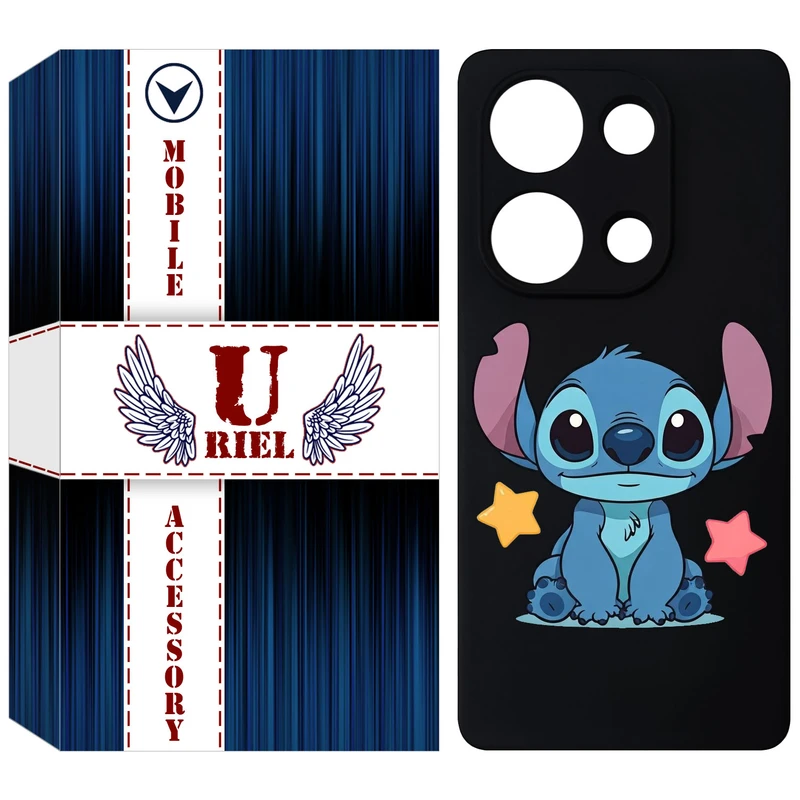 کاور یوریل مدل KSH کد 70 طرح استیچ مناسب برای گوشی موبایل شیائومی Redmi Note 13 Pro 4G / Poco M6 Pro 4G