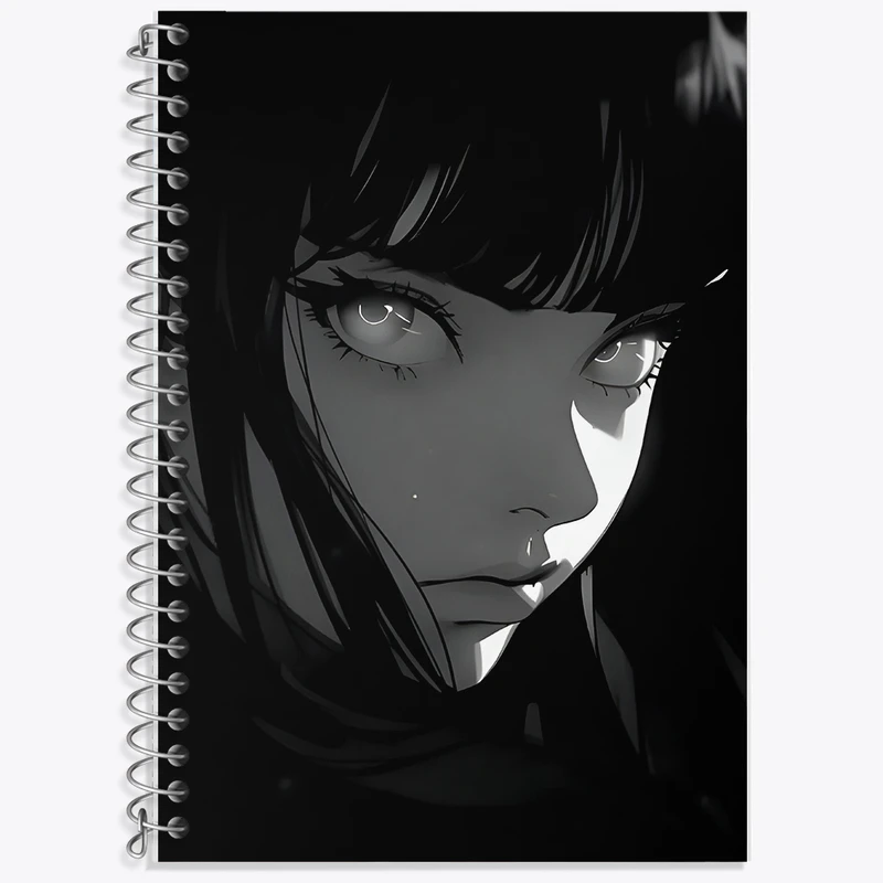 دفتر نت موسیقی 50 برگ خندالو طرح دختر انیمه ای کد F5321