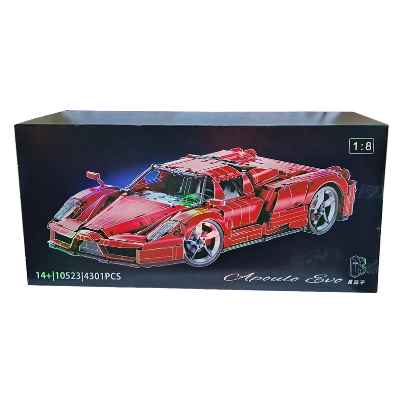 ساختنی 4301 تکه مدل ماشین فراری انزو کد 10523