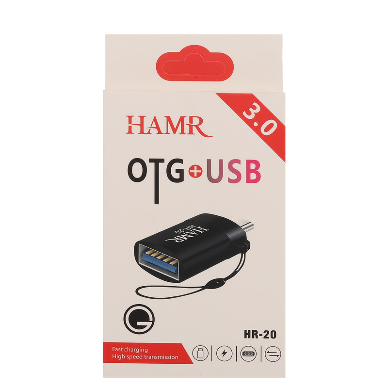مبدل USB-C به USB OTG  هامر مدل HR-20
