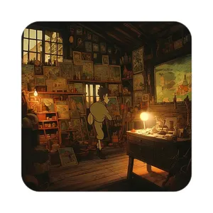 زیر لیوانی کاکتی طرح هری پاتر Harry Potter مدل mp41378