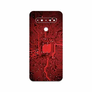 MAHOOT Red Printed Circuit Board Cover Sticker for LG K61