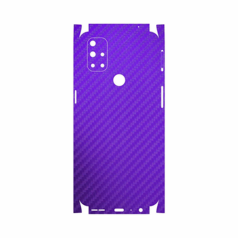 برچسب پوششی ماهوت مدل Purple-Fiber-FullSkin مناسب برای گوشی موبایل وان پلاس Nord N10 5G