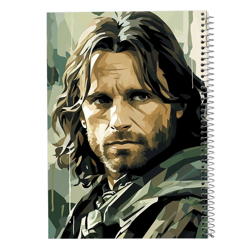 دفتر مشق 50 برگ مدوپد مدل  ارباب حلقه ها The Lord of the Rings کد DF3014