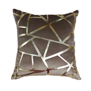 کاور کوسن مدل خرده شیشه چرم و مخمل مدرن