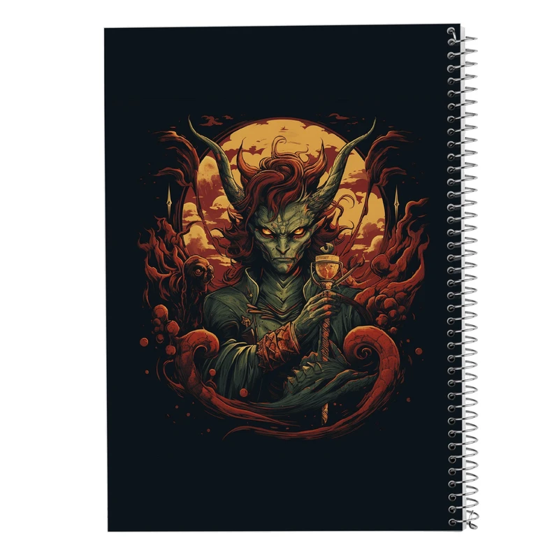 دفتر نقاشی 50 برگ مدوپد مدل Demon Slayer کد DF11004