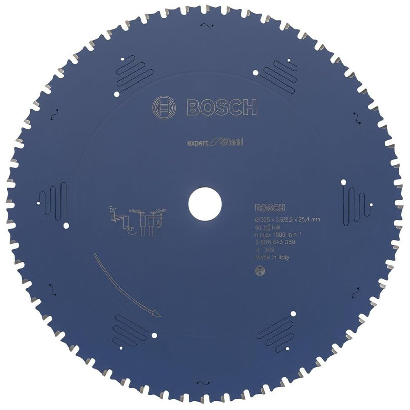 تیغ اره پروفیل بر بوش مدل Microteq 305-Steel