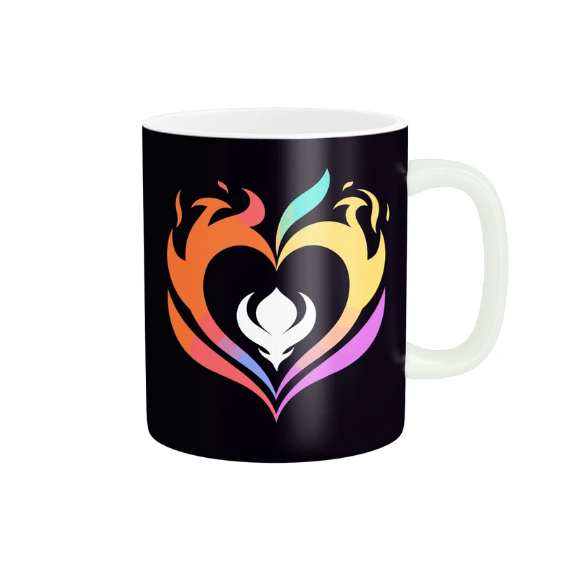 ماگ طرح قلب ها کد 361