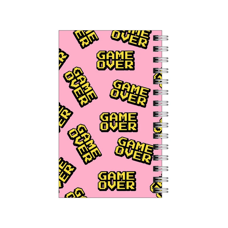 دفترچه یادداشت مدل to do list طرح گیم اوور کد 9776854