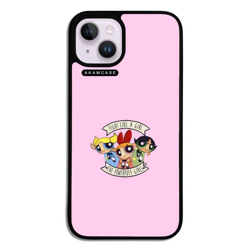 کاور آکام مدل AMCWA14-POWERPUFF GIRLS16 مناسب برای گوشی موبایل اپل iPhone 14