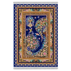 فرش پارچه‌ای دفه مدل فرشینه هازان مخمل کد 084