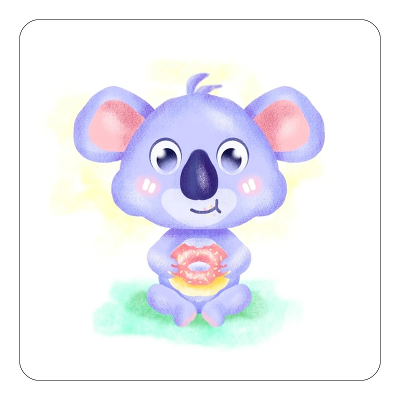 مگنت کاکتی طرح حیوانات کارتونی مدل mp28645