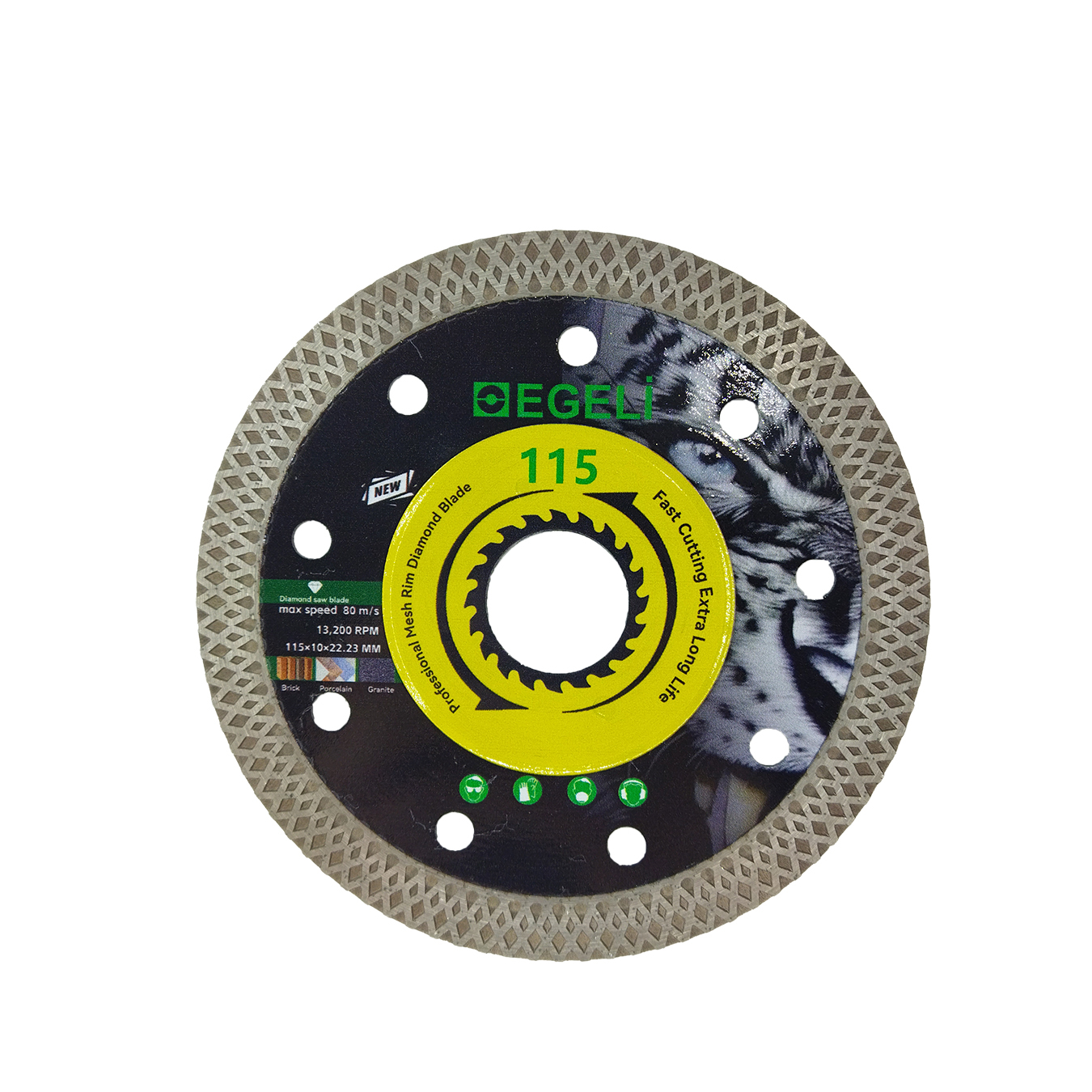 صفحه پرسلان بر ایگیلی مدل 115mm