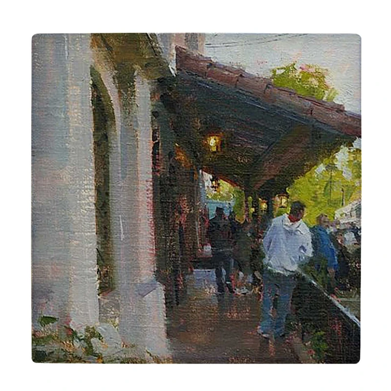 زیر لیوانی  طرح پیاده رو اروپایی کد    5989874_4936