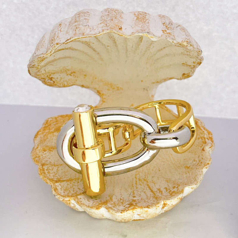 انگشتر زنانه مدل az154  طرح HERMES