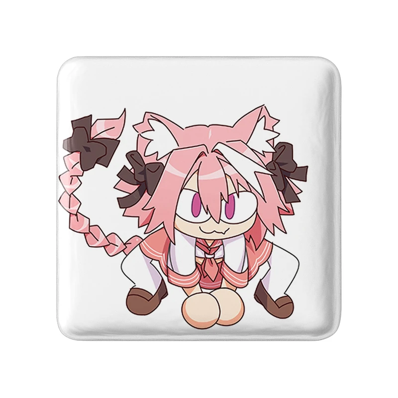 مگنت خندالو طرح بازی تسوکی هیمه‌ (Tsukihime) مدل مربعی کد 34560