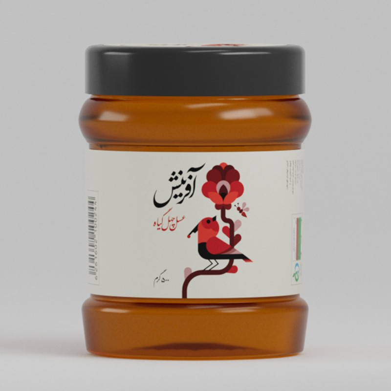 عسل طبیعی چند گیاه آفرینش  - 500 گرم