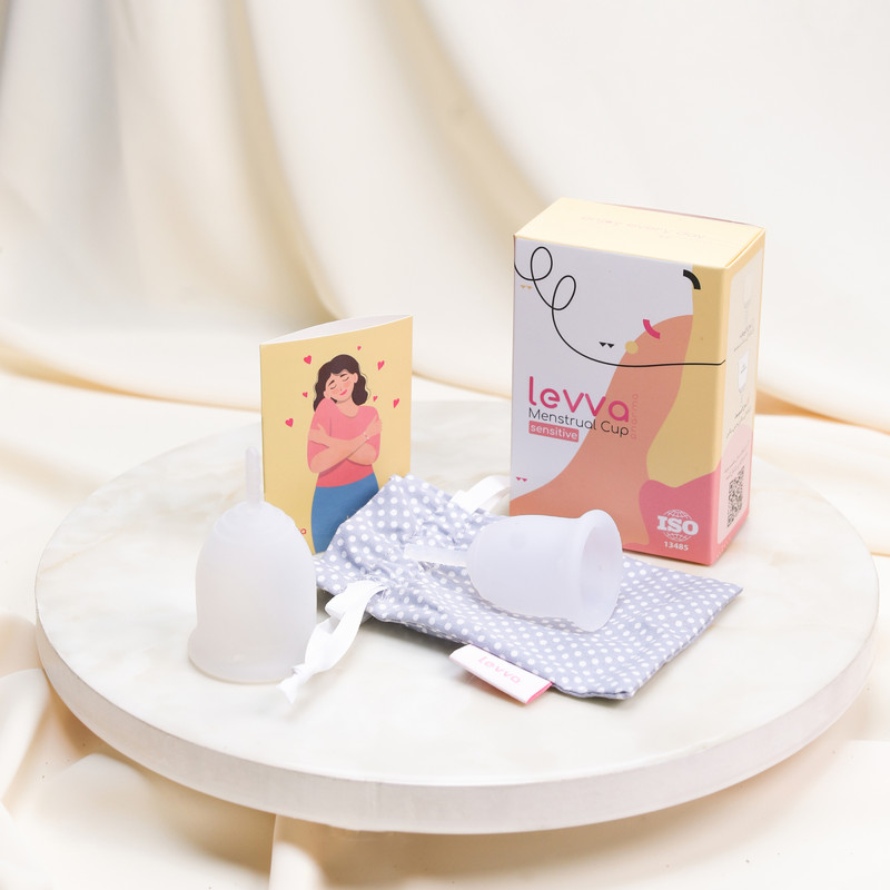 کاپ قاعدگی لیوا فارما مدل Sensitive سایز متوسط