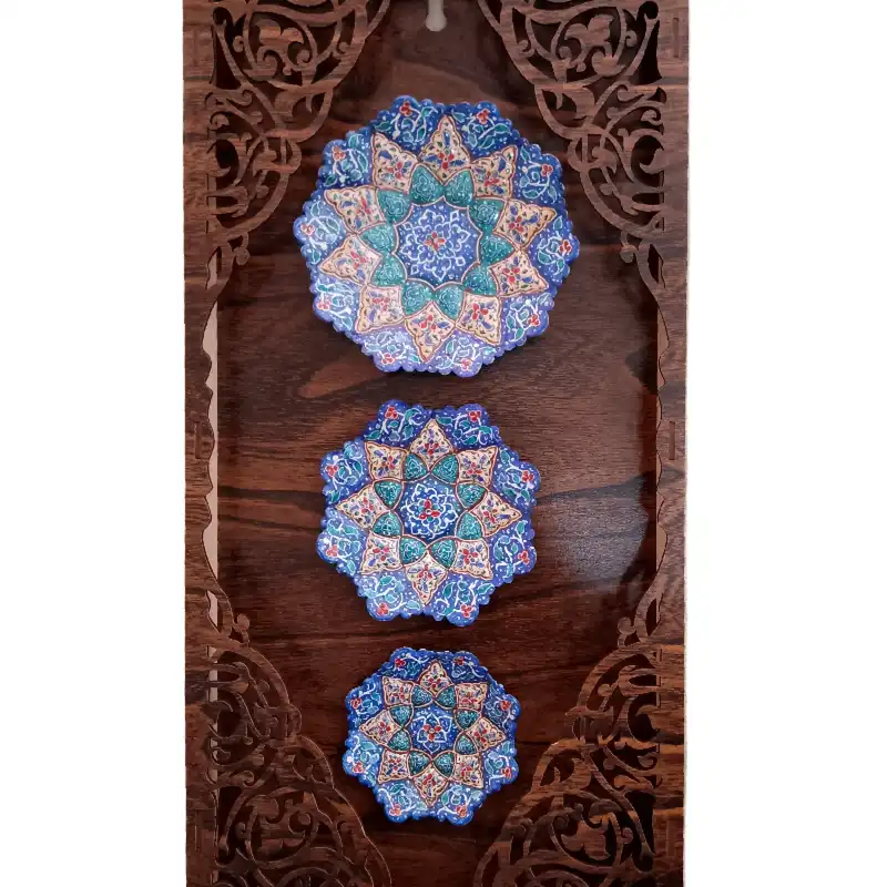 تابلو میناکاری مدل ختایی کد k305