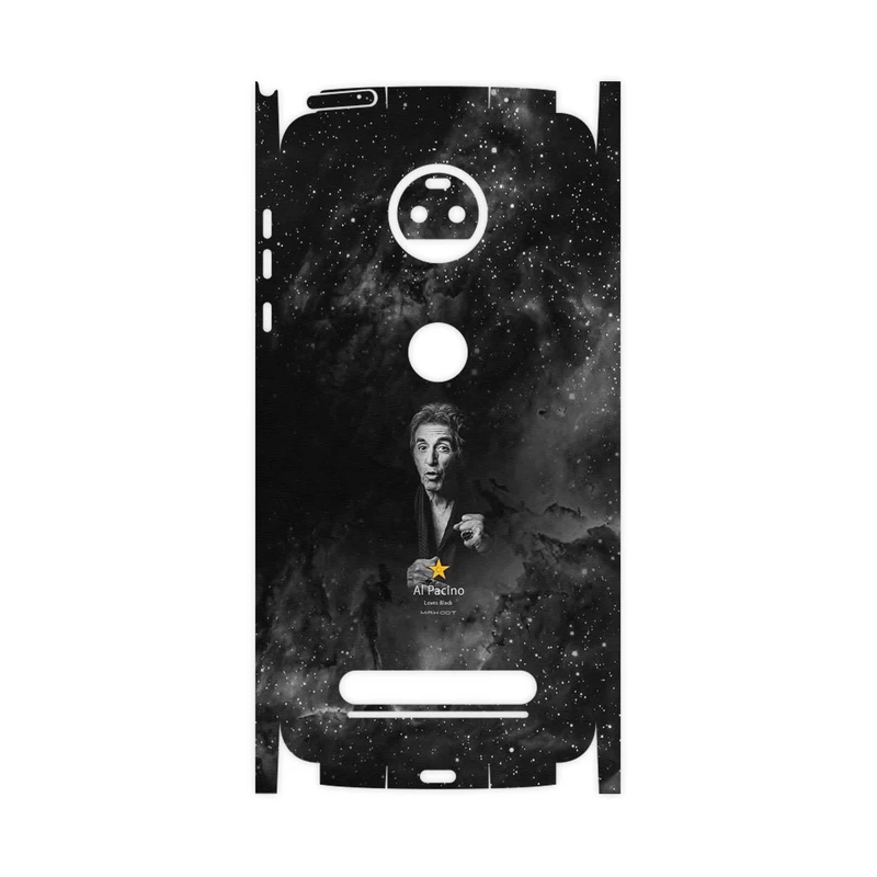 برچسب پوششی ماهوت مدل Al Pacino-FullSkin مناسب برای گوشی موبایل موتورولا Moto Z2 Force