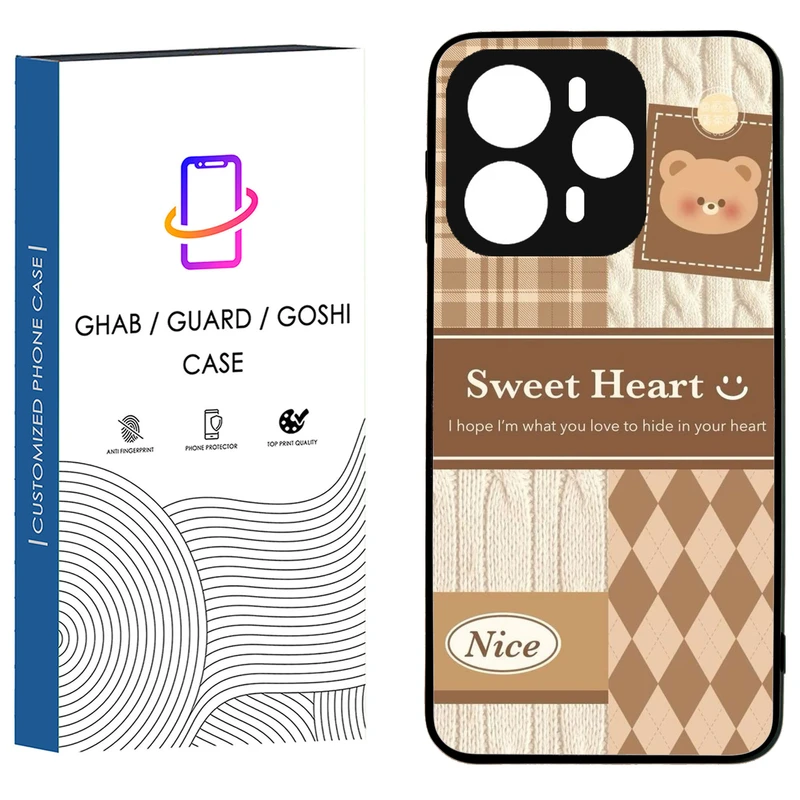 کاور قاب گارد گوشی طرح دخترانه کد 17 - tpu مناسب برای گوشی موبایل وکال V1/ V1 Plus