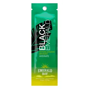 لوسیون سولاریوم امرالد بی مدل BLACK EMERALD حجم 10 میلی لیتر