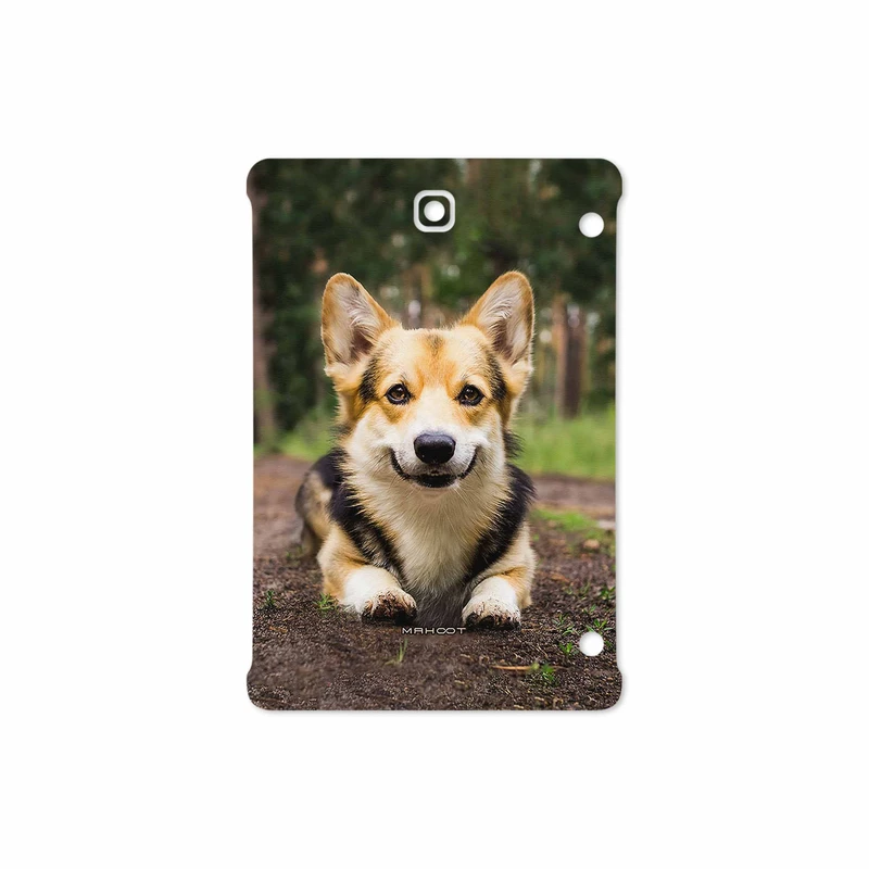 برچسب پوششی ماهوت مدل Dog-2 مناسب برای تبلت سامسونگ Galaxy Tab S2 8.0 2015 T715