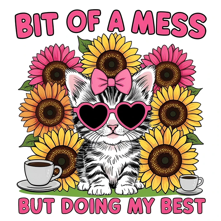 استیکر پارچه و لباس پاد آفرین مدل کارتونی کد S1131