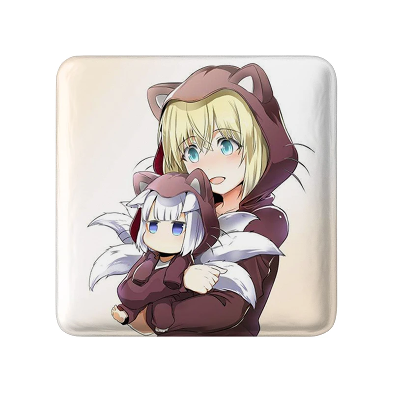 مگنت خندالو طرح بازی آزور لین (Azur Lane) مدل مربعی کد 34249