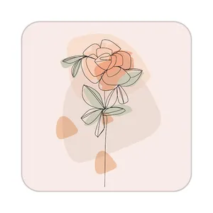 زیر لیوانی کاکتی طرح عاشقانه مدل mp37948