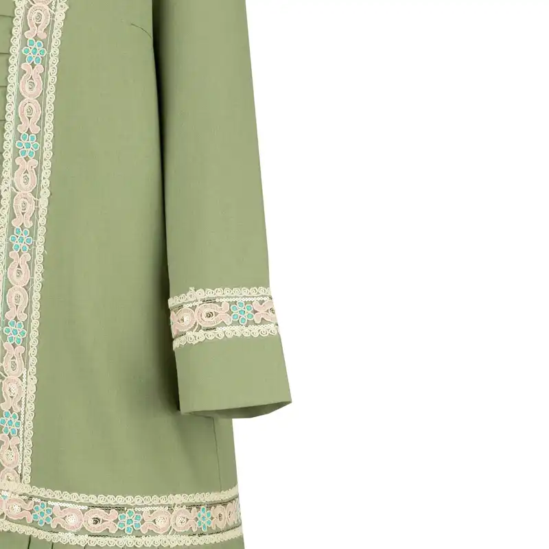 مانتو زنانه السانا مدل پیچک کد 182611