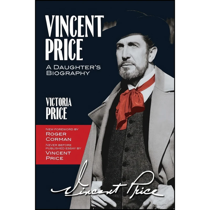 کتاب Vincent Price اثر Victoria Price and Roger Corman انتشارات Dover Publications