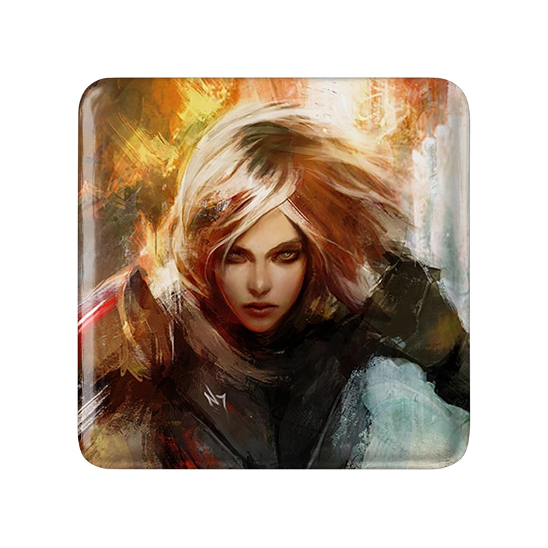 پیکسل خندالو طرح بازی مس افکت (Mass Effect) مدل مربعی کد 31552