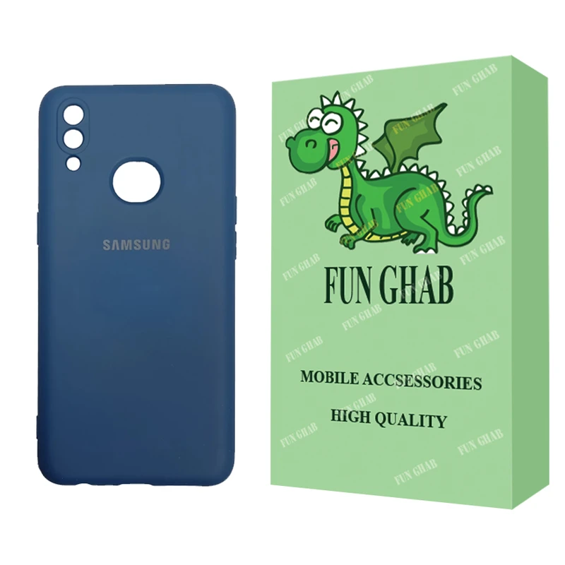 کاور فان قاب مدل سیلیکونی مناسب برای گوشی موبایل سامسونگ Galaxy A10s