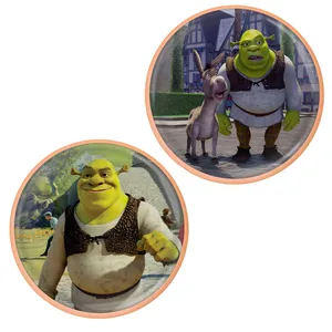 تراش مدل مخزن دار طرح کارتون شرک و خر شرک کد S11249-246 بسته دو عددی