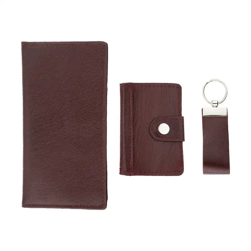 ست هدیه چرم آرا مدل s009 کد N