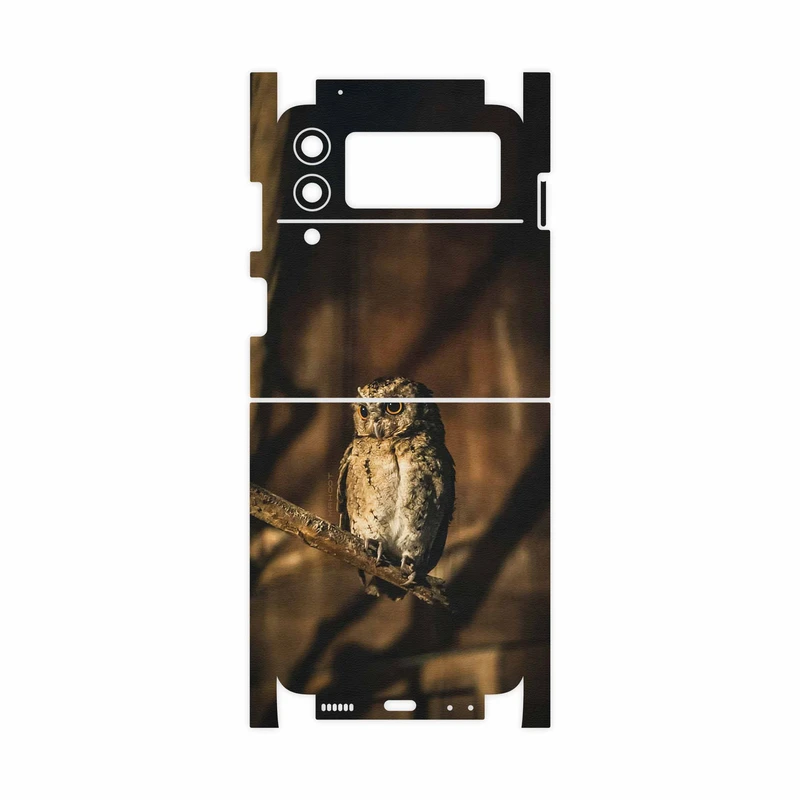 برچسب پوششی ماهوت مدل Owl-FullSkin مناسب برای گوشی موبایل سامسونگ Galaxy Z Flip3 5G